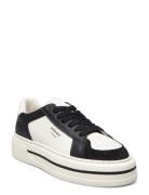 Cph181 Leather Mix White Low-top Sneakers Black Copenhagen Studios