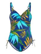 Pichola Uw Twist Front Swimsuit With Adjustable Leg Badedragt Badetøj ...