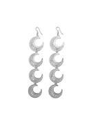 Moon Shadow Earrings Ørestickere Smykker Silver Susmie's