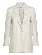 Jacob Blazers Single Breasted Blazers White Munthe