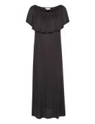 Melissamw Florence Dress Maxikjole Festkjole Black My Essential Wardro...