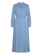 Dotta - Dress Knælang Kjole Blue Claire Woman