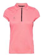 Lds Scratch 37.5 Cupsleeve Sport T-shirts & Tops Polos Pink Abacus