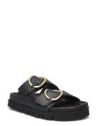 Klara Flade Sandaler Black SWEEKS