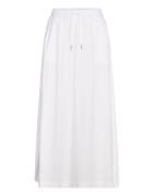 Ellieiw Skirt Lang Nederdel White InWear