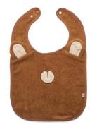 Terry Bib Baby & Maternity Care & Hygiene Dry Bibs Brown Pippi