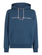 Tommy Logo Hoody Tops Sweatshirts & Hoodies Hoodies Blue Tommy Hilfige...