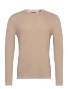 Onspanter Life 12 Struc Crew Knit Tops Knitwear Round Necks Beige ONLY...