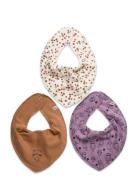 Bandana Bib Girl -Aop  Baby & Maternity Care & Hygiene Dry Bibs Multi/...