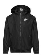 Nkn Windrunner / Nkb Windrunner Skaljakke Outdoorjakke Black Nike