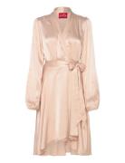 Lauracras Dress Kort Kjole Beige Cras