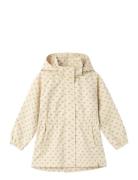 Nmfgerda Long Jacket Wo Pad 1Fo Lil Skaljakke Outdoorjakke Cream Lil'A...