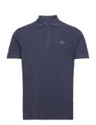 Polo Regular Tops Polos Short-sleeved Blue Replay