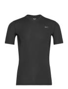 Ss Comp Tee Sport T-Kortærmet Skjorte Black Reebok Performance