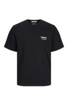 Jornoto Artsy Tee Ss Crew Neck Tops T-Kortærmet Skjorte Black Jack & J...