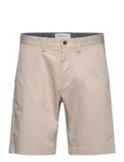 Slim Twill Shorts Bottoms Shorts Chinos Shorts Beige GANT