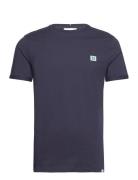 Piece T-Shirt Smu Tops T-Kortærmet Skjorte Navy Les Deux