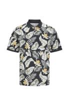 Jjchill Aop Polo Ss Tops Polos Short-sleeved Multi/patterned Jack & J ...