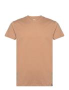 Organic Thor Tee Tops T-Kortærmet Skjorte Beige Mads Nørgaard