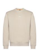 Wesmallcrew Tops Sweatshirts & Hoodies Sweatshirts Beige BOSS