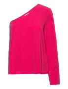 Perrymd Top Tops Blouses Sleeveless Pink Modström