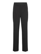 Srvilja Midwaist Loose Pant Bottoms Trousers Suitpants Black Soft Rebe...