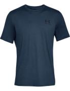 Ua M Sportstyle Lc Ss Sport T-Kortærmet Skjorte Navy Under Armour