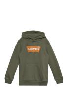 Po-Pull-Over Hoody Tops Sweatshirts & Hoodies Hoodies Khaki Green Levi...