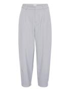 Kamerle Pants Suiting Bottoms Trousers Suitpants Grey Kaffe