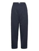 Kamerle Pants Suiting Bottoms Trousers Suitpants Navy Kaffe