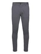 Milano Jersey Pants Bottoms Trousers Formal Blue Clean Cut Copenhagen