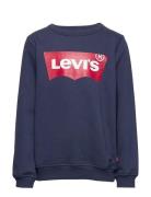 Fw-Crew Tops Sweatshirts & Hoodies Sweatshirts Blue Levi's