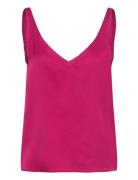 Shin Silk Tank Tops Blouses Sleeveless Pink Ahlvar Gallery