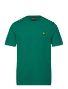 Plain T-Shirt Tops T-Kortærmet Skjorte Green Lyle & Scott