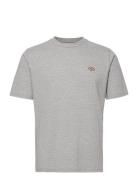M Ss Mapleton Tee Designers T-Kortærmet Skjorte Grey Dickies