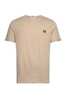 Piece T-Shirt Smu Tops T-Kortærmet Skjorte Beige Les Deux