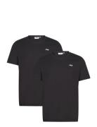 Brod Tee / Double Pack Sport T-Kortærmet Skjorte Black FILA