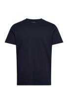 Slhaspen Ss O-Neck Tee Noos Tops T-Kortærmet Skjorte Navy Selected Hom...