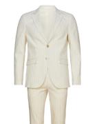 Jprriviera Linen Suit Slim Fit Sn Habit Cream Jack & J S