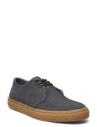 Linden Canvas Low-top Sneakers Grey Fred Perry