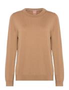 Feganasi Tops Knitwear Jumpers Beige BOSS