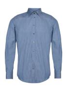 Slim Fit Mens Shirt Tops Shirts Business Blue Bosweel Shirts Est. 1937