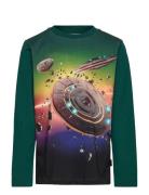 Reif Tops T-shirts Long-sleeved T-Skjorte Green Molo