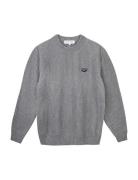 Mulot Patch Coeur Designers Knitwear Round Necks Grey Maison Labiche P...