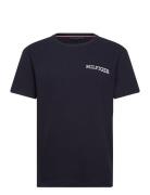 Ss Tee Tops T-Kortærmet Skjorte Blue Tommy Hilfiger