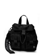 Everything Backpack S Unikko Rygsæk Taske Black Marimekko