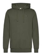 Arvid Basic Hood Badge Sweat - Gots Tops Sweatshirts & Hoodies Hoodies...