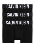 Trunk 3Pk Boxershorts Black Calvin Klein