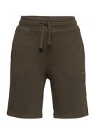 Sweat Short Bottoms Shorts Khaki Green Lyle & Scott