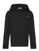 Monogram Mini Badge Hoodie Tops Sweatshirts & Hoodies Hoodies Black Ca...